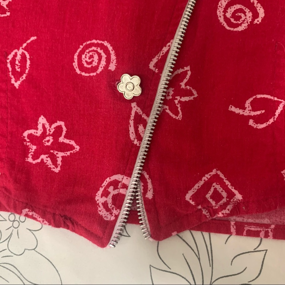 Retro 80s pattern top - Picture 2 of 4